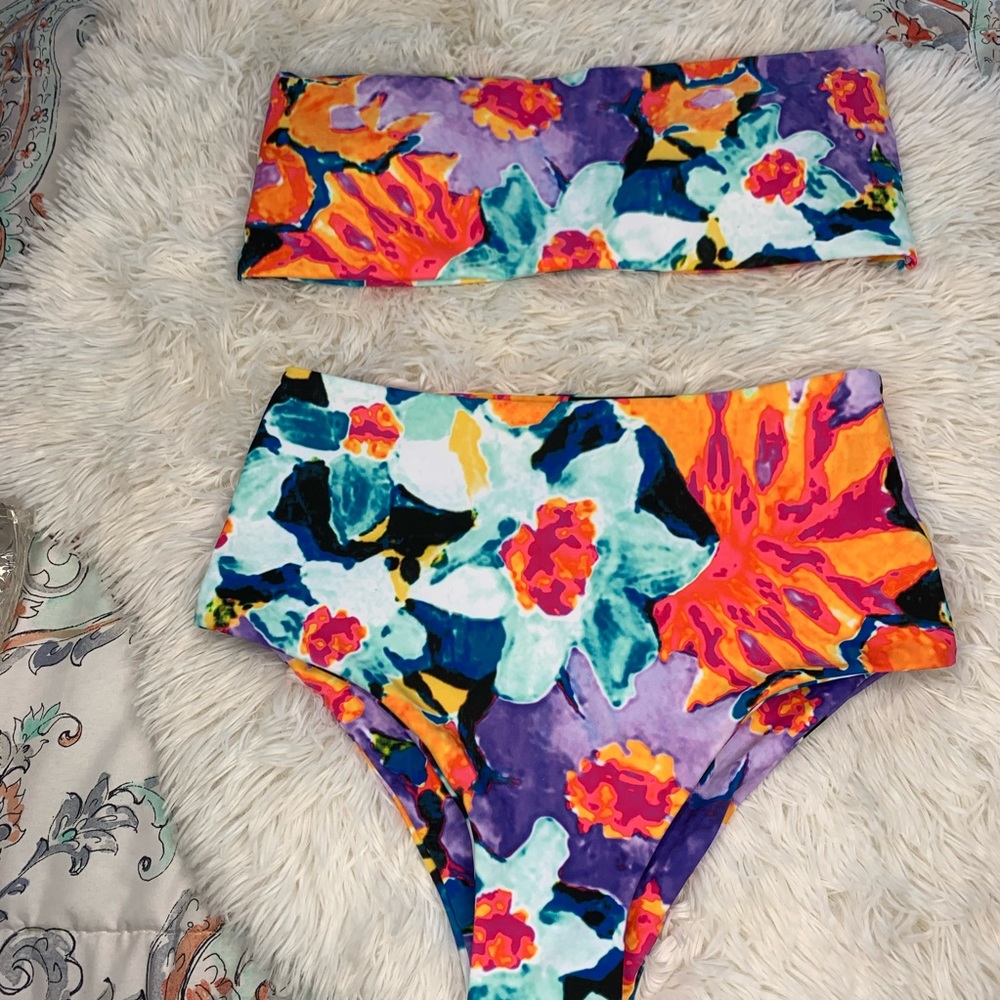 Shein high wait two piece